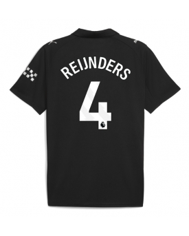 Billige Fotballdrakt Manchester City Tijjani Reijnders #4 Replika Bortedrakt 2025-26 Kortermet Billige Fotballdrakt Manchester City Tijjani Reijnders #4 Replika Bortedrakt 2025-26 Kortermet